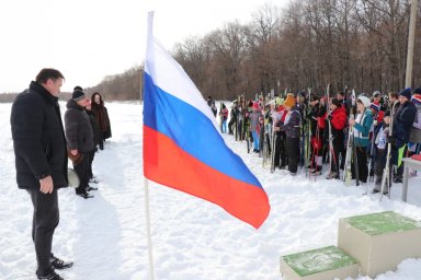 В Уварове состоялась  Всероссийская массовая лыжная гонка «Лыжня России-2021»