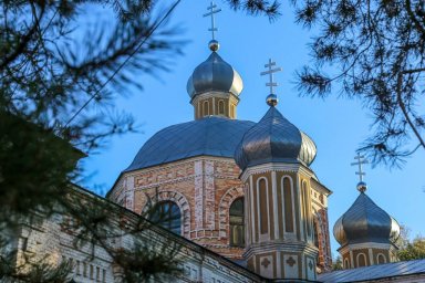 Архипастырское богослужение в Покровском храме села 2-я Гавриловка в престольный праздник